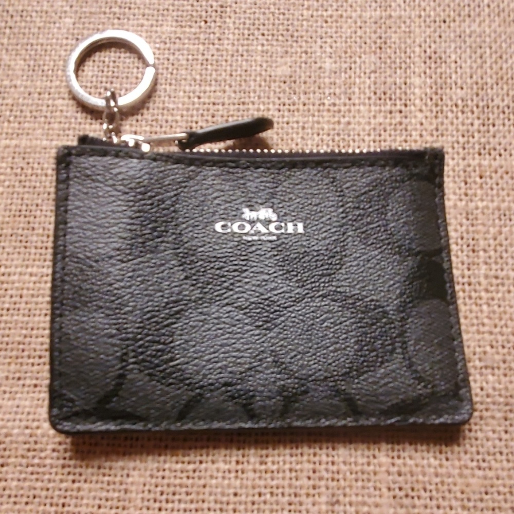 Coach keychain wallet